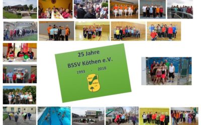 25. Jahre BSSV Köthen e.V.